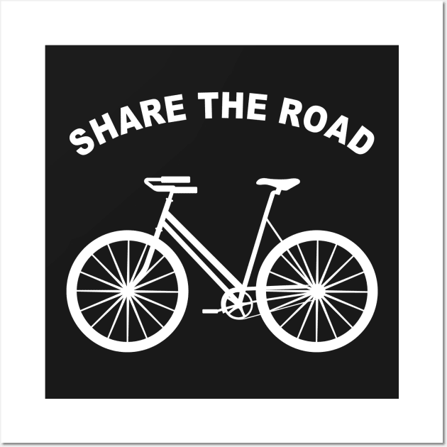 Share The Road Wall Art by CreativePhil